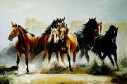 unknow artist Horses 042 Germany oil painting artist